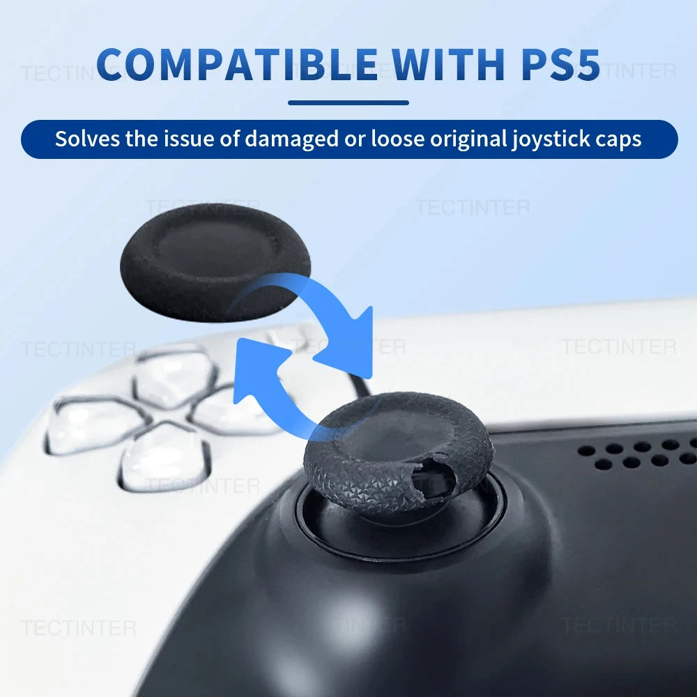 2/6/10PCS Joystick Replacement Caps for Playstation PS4/PS5 Controller
