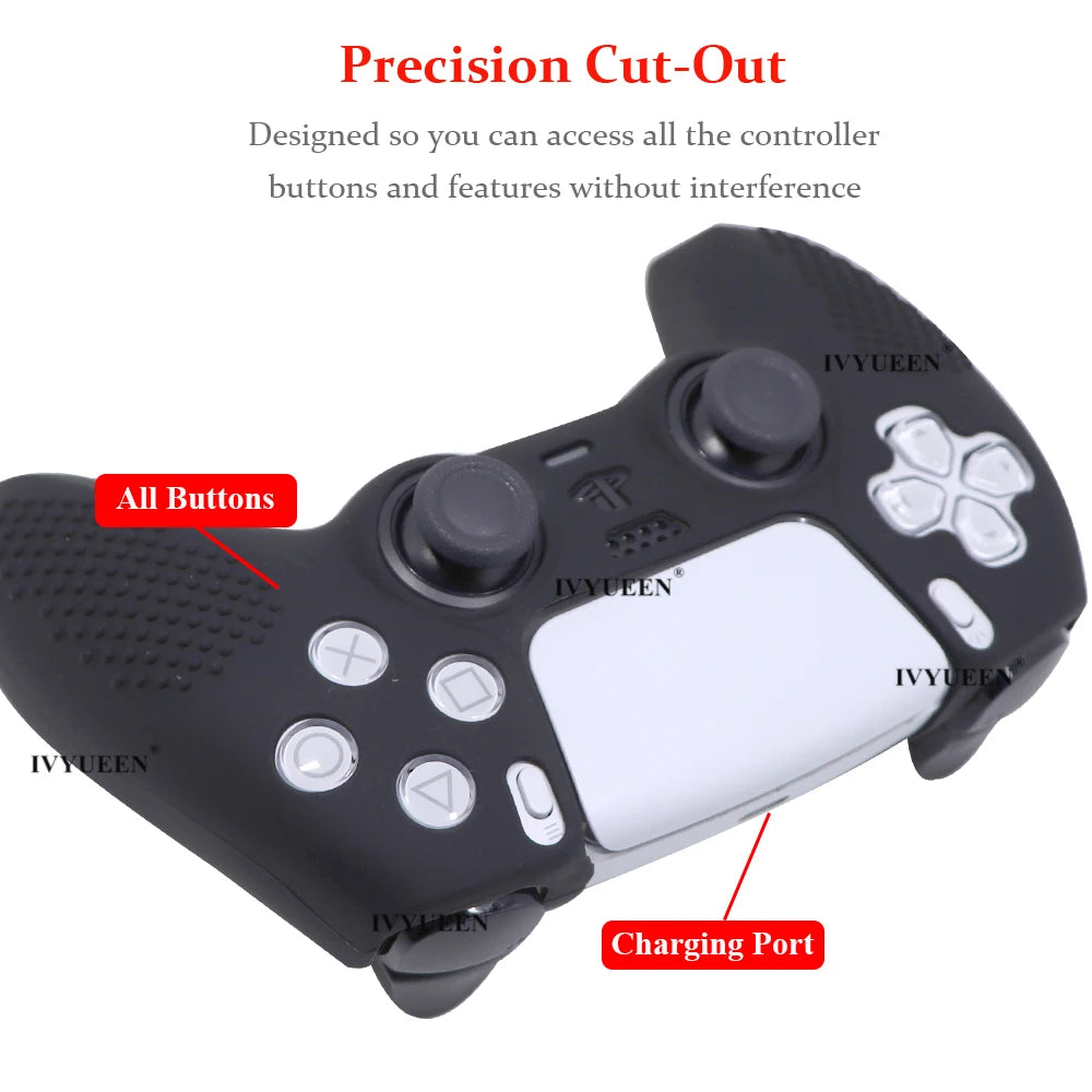 Protective Cover Skin for PlayStation 5 DualSense Controller