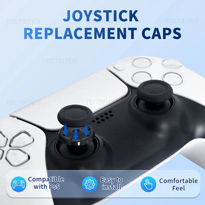 2/6/10PCS Joystick Replacement Caps for Playstation PS4/PS5 Controller