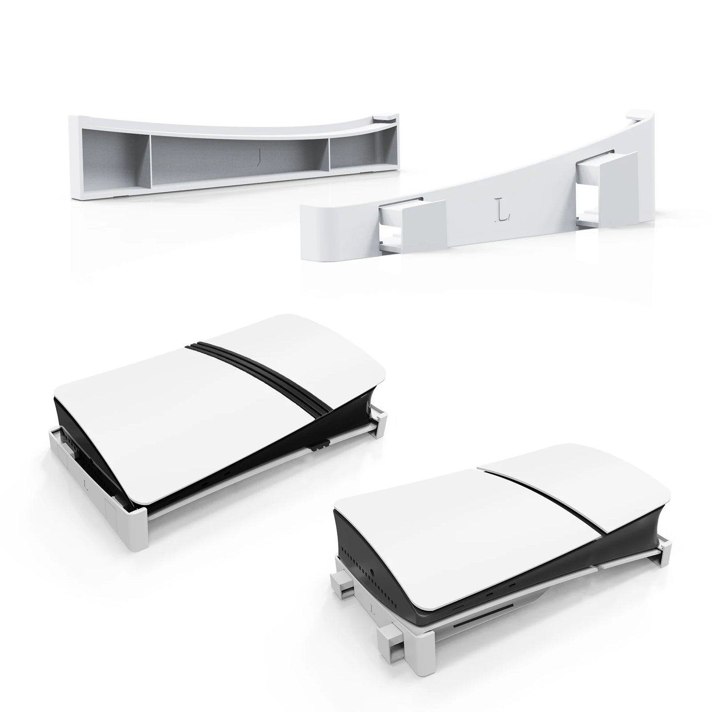 Game Console Horizontal Stand Compatible with PS5 Slim/PS5 Pro